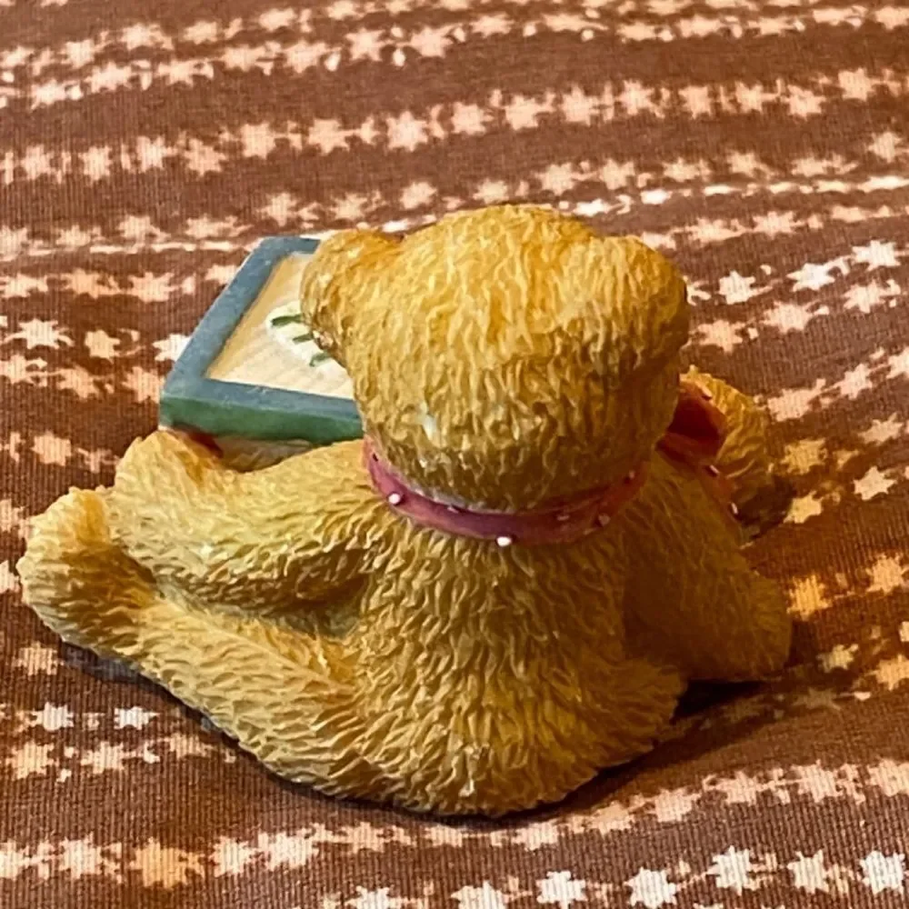 Vintage 1995 Priscilla Hillman G Alphabet Bear Cherished Teddies